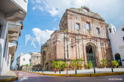 Picture of Old Panama Church 